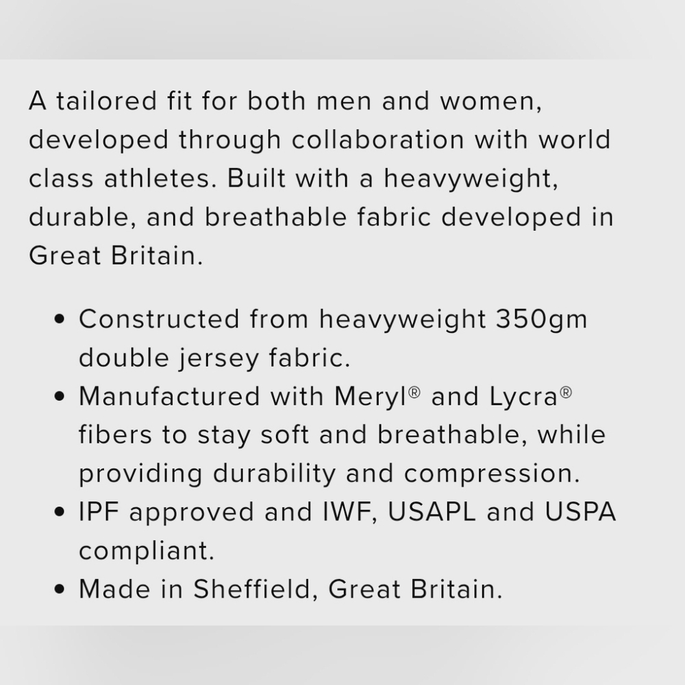 SBD Powerlifting Singlet - Picture 5 of 5